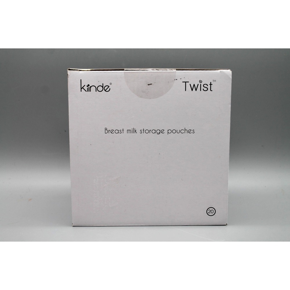 Kiinde Twist Breast Milk Storage Pouches 20 Count New Sealed Box TW-N-020-DM